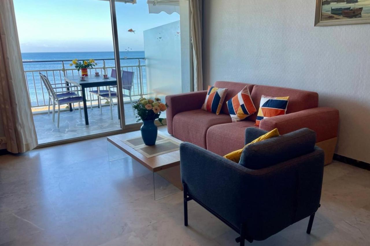 Seafront One Bedroom Apartment With A Terrasse Swimming Pool And A Parking Antibes Extérieur photo