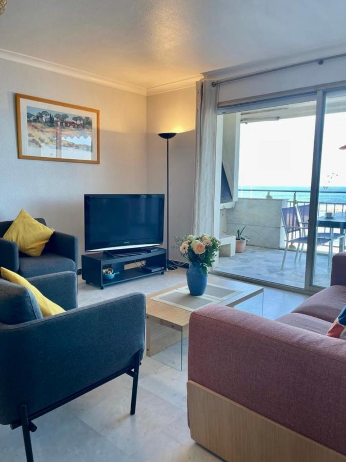 Seafront One Bedroom Apartment With A Terrasse Swimming Pool And A Parking Antibes Extérieur photo